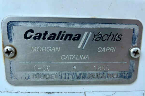 36ft Catalina Yacht For Sale