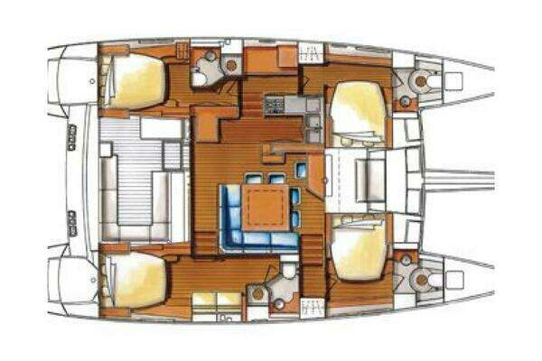 Beneteau Lagoon 500 Yacht For Sale