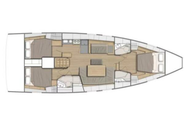 Serenity 46ft Beneteau Yacht For Sale