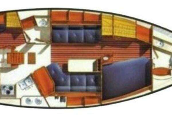 Photo of the 1987 Island Packet 38 "Moonsplash"