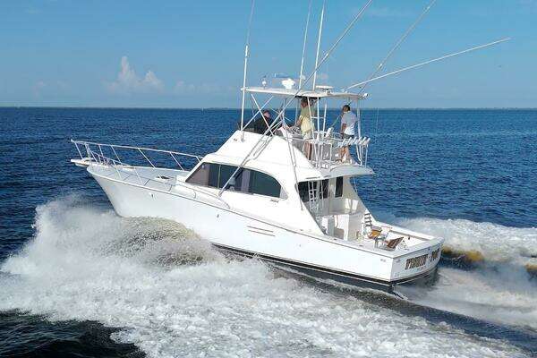 Photo of the 1990 Post 44 Sport Fisherman "Fishin Post"