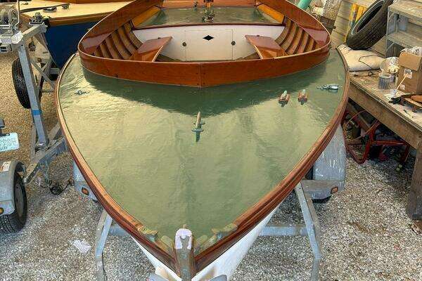 Photo of the 1939 Herreshoff H 12.5 "Daisy ex. Normandie"