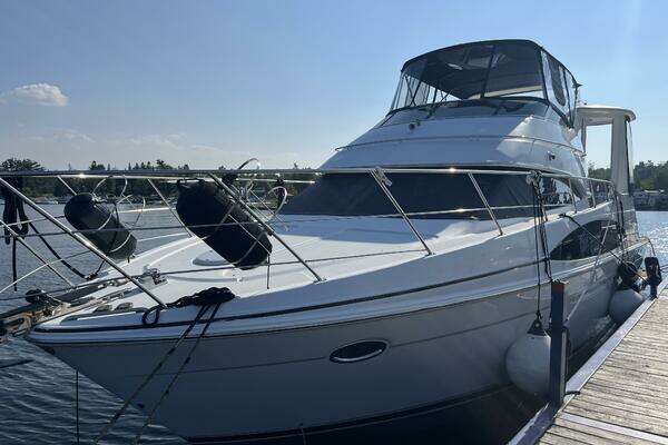 44-ft-Carver-2003-444 Cockpit Motor Yacht-Done Saving Bobcaygeon Ontario Canada  yacht for sale