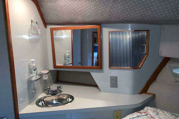 Photo of the 1989 Sea Ray 390 Express "Double Eagle"