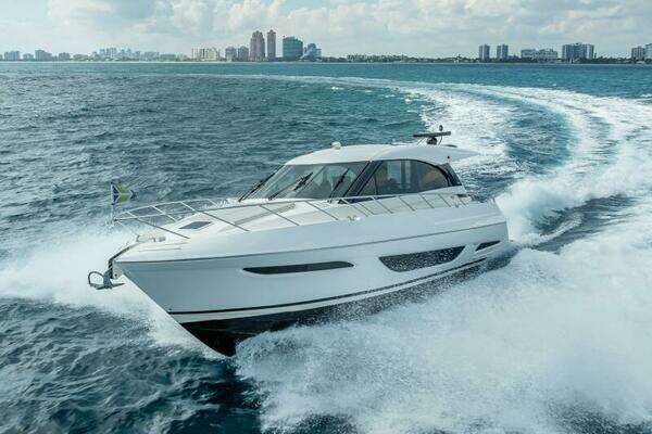 Photo of the 2021 Maritimo X50 "Man Cave"
