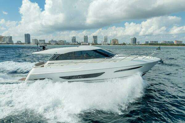 Photo of the 2021 Maritimo X50 "Man Cave"