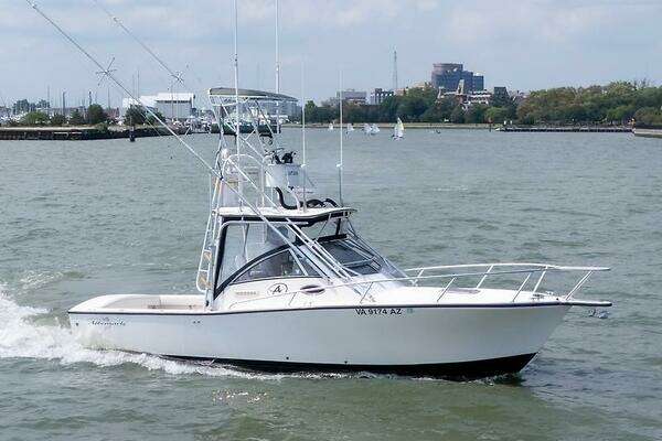 Photo of the 1998 Albemarle 285 Express "High Risk"