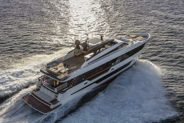 Photo of the 2021 Ferretti Yachts Ferretti 1000 "EPIC"