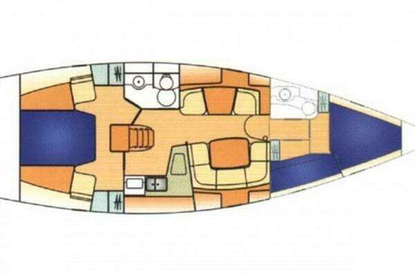 Photo of the 2002 Jeanneau 43DS