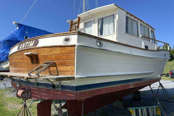 Photo of the 1982 Grand Banks  "ANTIM"