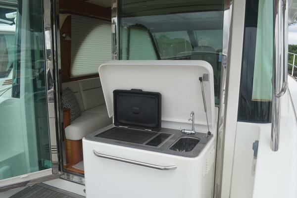 Cockpit Grill And Sink Open