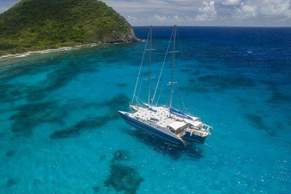 105-ft-Custom-1987-Trimaran-Cuan Law-BVI Yacht Charter Docks, Tortola Virgin Islands (British) yacht for sale