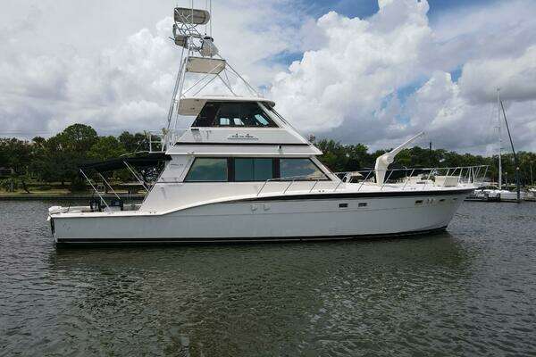 60-ft-Hatteras-1985-60 Enclosed Bridge-Keepem Flying-League City Texas United States yacht for sale