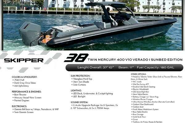 38-ft-Skipper-2025-Pompano Beach Florida United States yacht for sale