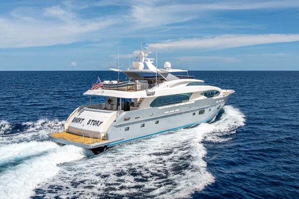 Short Story 122ft Horizon Yacht For Sale
