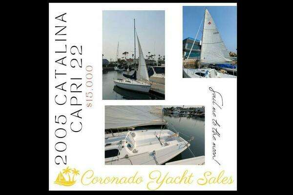 22-ft-Catalina-2005-Capri 22- Coronado California United States  yacht for sale