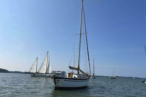 Photo of the 1979 Shannon 28 Cutter "DOVE"