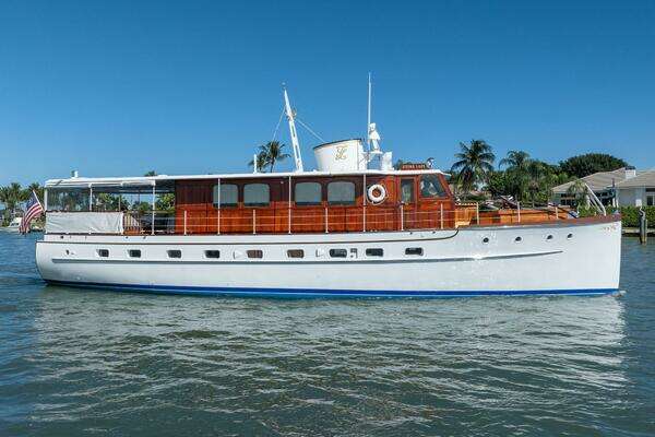 Flying Lady 58ft Trumpy Yacht For Sale