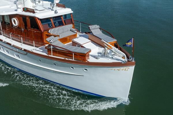 Flying Lady 58ft Trumpy Yacht For Sale