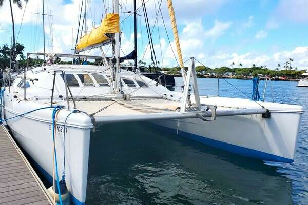 35-ft-Beneteau-1985-Catamaran Twin Keel-SUNJET-Honolulu Hawaii United States yacht for sale