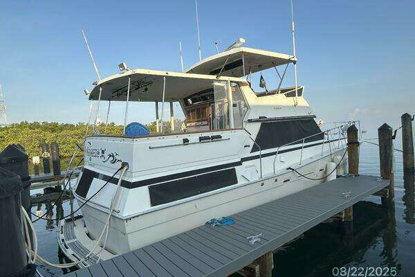 Photo of the 1984 Viking 44 "No Regrets"