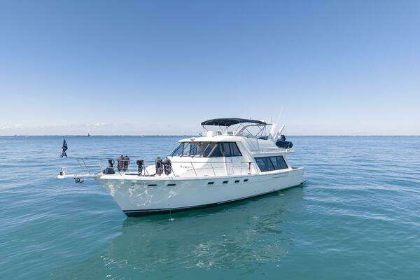 Photo of the 1997 Bayliner 4788 "NEVER SAY NEVER"