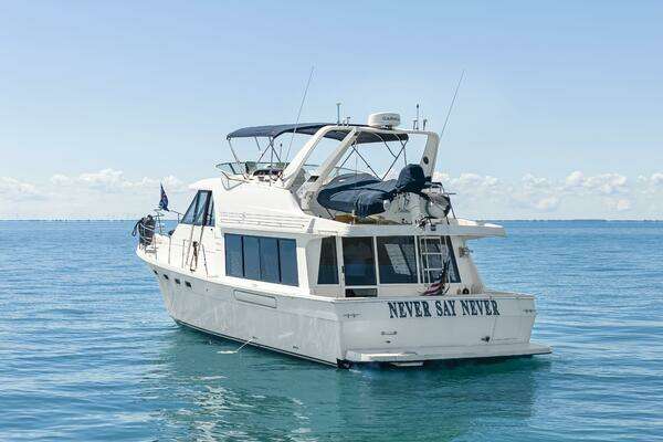 Photo of the 1997 Bayliner 4788 "NEVER SAY NEVER"
