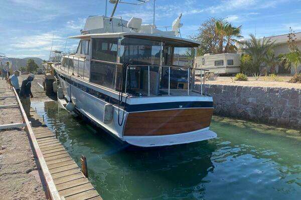 Photo of the 1966 Chris-Craft Constellation "New School"