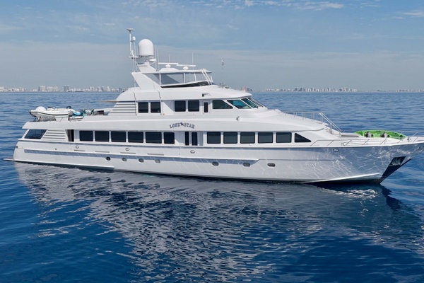 LONE STAR 130ft Hatteras Yacht For Sale