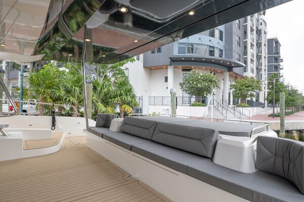 Alva OE 54 Cockpit Looking Starboard