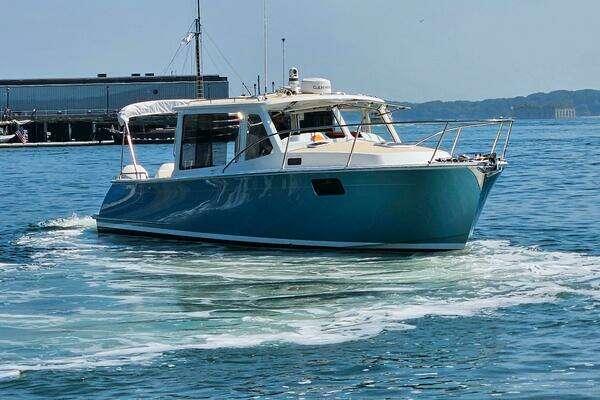 Photo of the 2023 MJM 35 "Sandora"