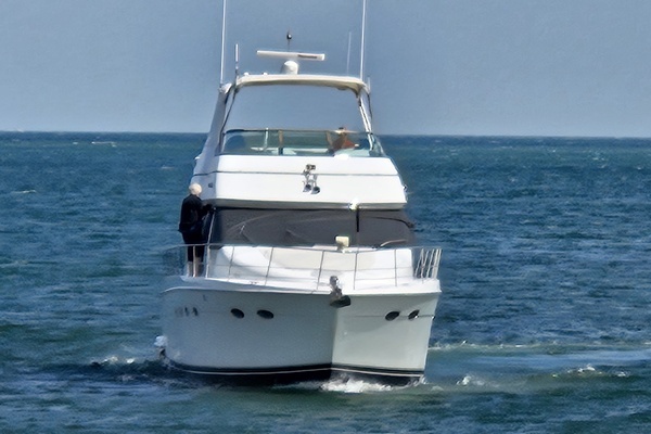 Photo of the 1999 Carver 530 Voyager "Swan"