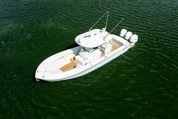 Photo of the 2021 Regulator 34 "Blue Chip"