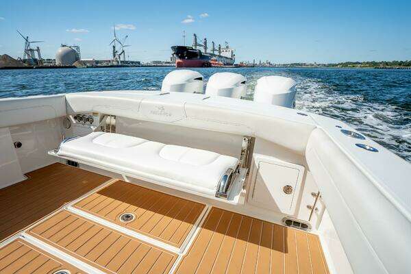 Photo of the 2021 Regulator 34 "Blue Chip"