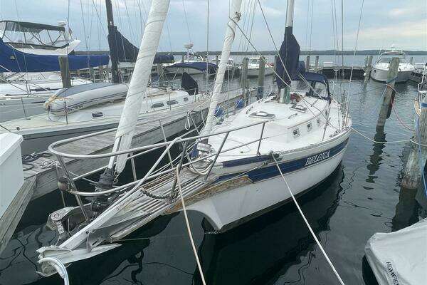Photo of the 1989 Bayfield 36 Cutter "Belgica"