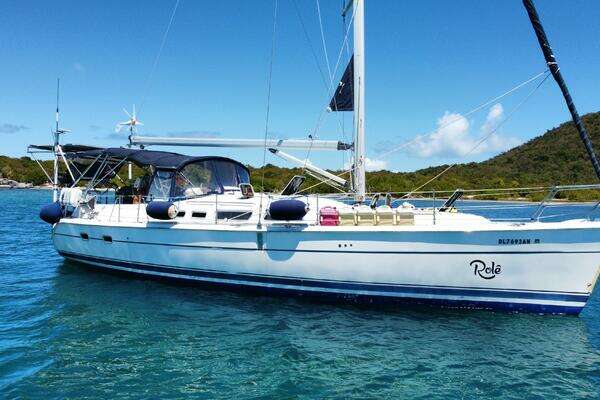 44-ft-Hunter-2004-44 Aft Cockpit-Rolê-Luperon Dominican Republic yacht for sale