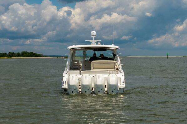 Photo of the 2022 Boston Whaler 380 Realm "Clay Fam"