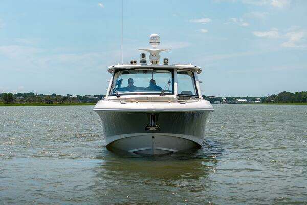 Photo of the 2022 Boston Whaler 380 Realm "Clay Fam"