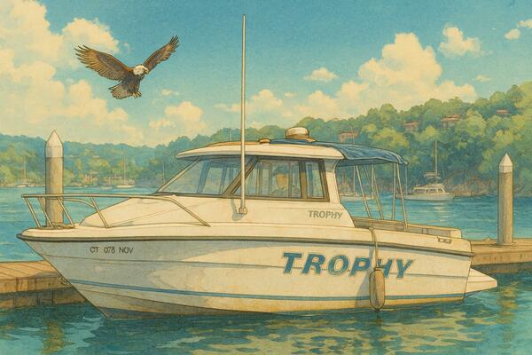 Ted S Toy 21ft Bayliner Yacht For Sale