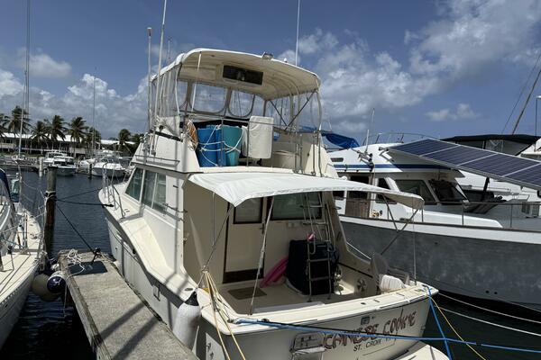 Chinese Cookie 37ft Hatteras Yacht For Sale
