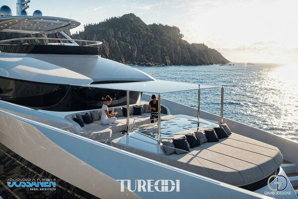 AZZURRA CUSTOM PLATFORM 36M 118ft Tureddi Yacht For Sale