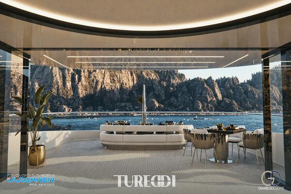 AZZURRA CUSTOM PLATFORM 36M 118ft Tureddi Yacht For Sale