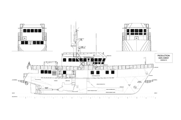 ANNE S PIERCE 120ft Glovertown Sy Yacht For Sale