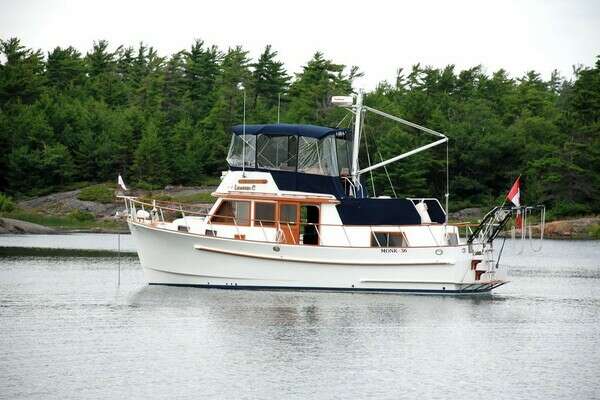 36-ft-Monk-1987-- Midland Ontario Canada  yacht for sale