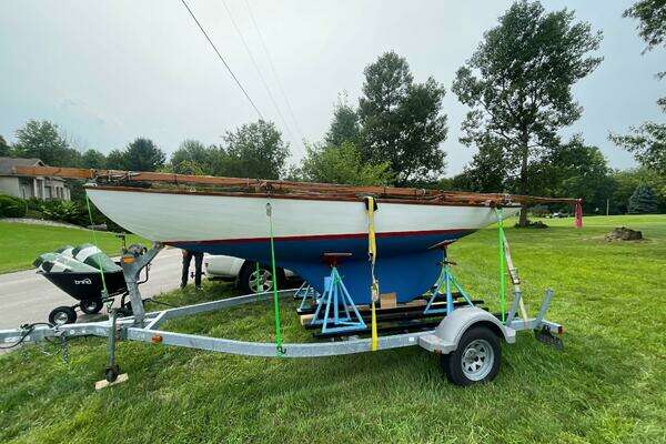 Photo of the 1938 Dyer Marlin 18 "Mari 'elle"