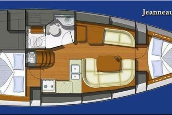 Ponyo 36ft Jeanneau Yacht For Sale