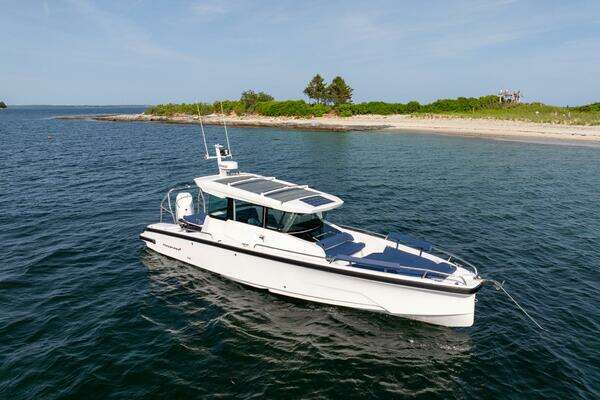Photo of the 2026 Axopar Cross Cabin "Axopar 29 Cross Cabin Stock 46"