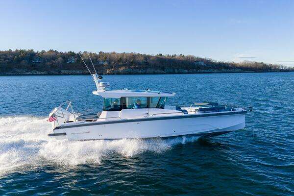 Photo of the 2026 Axopar Cross Cabin "Axopar 29 Cross Cabin Stock 47"