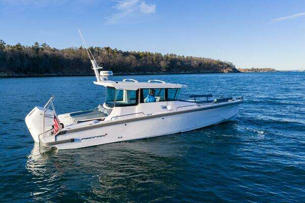 Photo of the 2026 Axopar Cross Cabin "Axopar 29 Cross Cabin Stock 47"