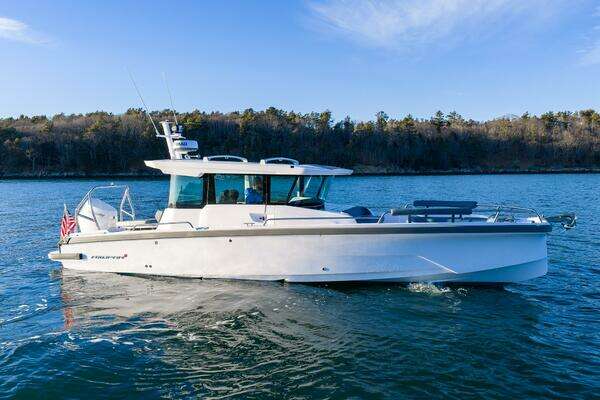 Photo of the 2026 Axopar Cross Cabin "Axopar 29 Cross Cabin Stock 47"